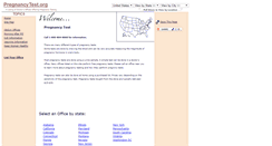 Desktop Screenshot of pregnancytest.org